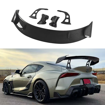 DRY CARBON FIBER A V2 STYLE REAR TRUNK SPOILER FOR 2020+ TOYOTA GR SUPRA A90 A91 MKV