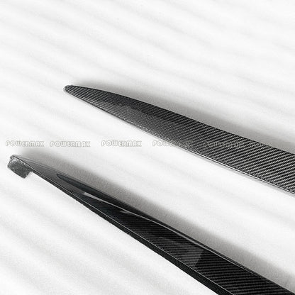 Carbon Fiber Side Skirts Rocker Panel for 2020+ Toyota GR Supra A90 A91 MKV (Pair)