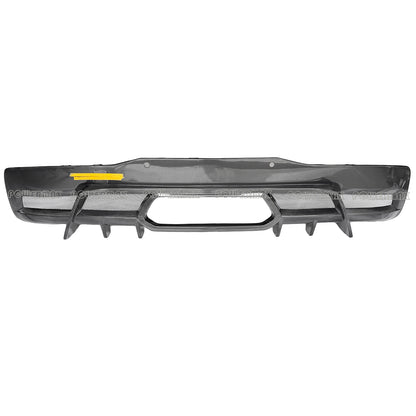 For 2023+ Chevrolet Corvette C8 Z06 RV2 Style Carbon Fiber Rear Diffuser Bumper Lip