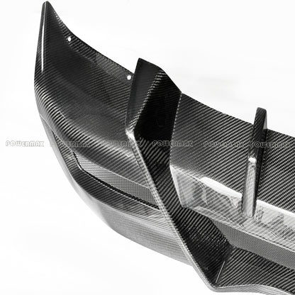 For 2023+ Chevrolet Corvette C8 Z06 RV2 Style Carbon Fiber Rear Diffuser Bumper Lip