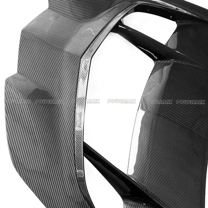 For 2020+ Chevrolet Corvette C8 Z06 E-Ray ZR1 ZR1 Style Dry Carbon Fiber Front Engine Hood Bonnet