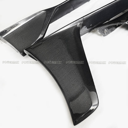 Wet Carbon Fiber Ad V2 Style Side Skirts And Fenders For GR Supra A90/A91