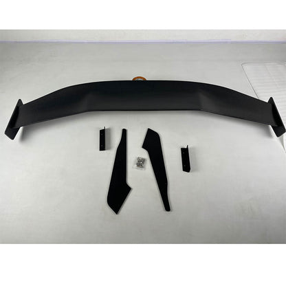 Real Carbon Fiber ZR1 ZTK Style Rear High Wing Spoiler With Brackets For Chevrolet Corvette C8 2020+