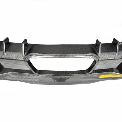 For 2023+ Chevrolet Corvette C8 Z06 RV2 Style Carbon Fiber Rear Diffuser Bumper Lip