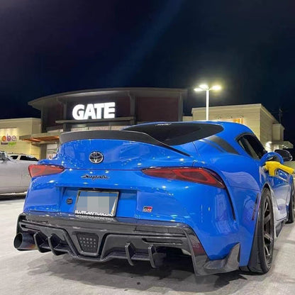 Carbon Fiber Rear Bumper Spoiler For Toyota GR Supra A90/A91 MKV