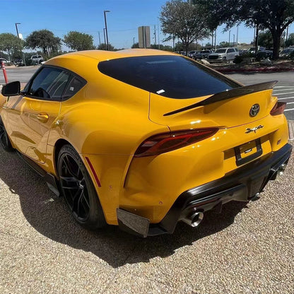 Carbon Fiber Rear Bumper Spoiler For Toyota GR Supra A90/A91 MKV