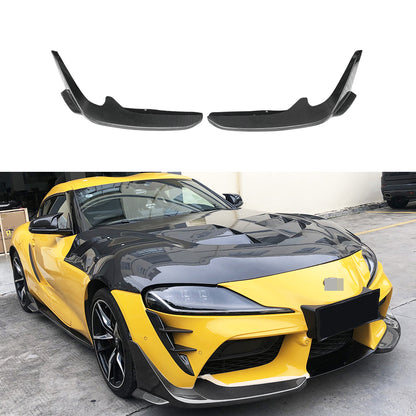 Carbon Fiber Front Bumper Lip For Toyota GR Supra A90 A91 MKV