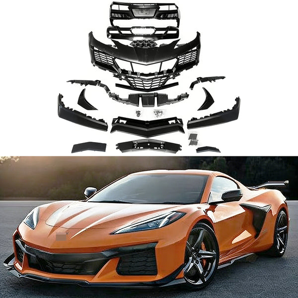 Z06 Style Front & Rear Bumper Full Body Kit | Corvette C8 | Powermax