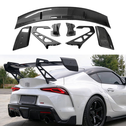 Dry Carbon Fiber Ad V3 Style Rear Wing For Toyota Supra A90 A91 20+