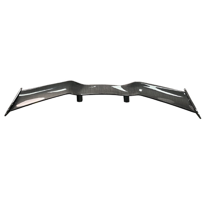 Wet Carbon Fiber Z06 Style Rear High Wing Spoiler With Mounting Base Bracket For Chevrolet Corvette C8 Stingray 2020+