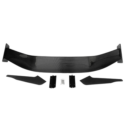 Real Carbon Fiber ZR1 ZTK Style Rear High Wing Spoiler With Brackets For Chevrolet Corvette C8 2020+
