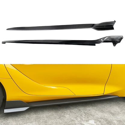 Carbon Fiber Side Skirts Rocker Panel for 2020+ Toyota GR Supra A90 A91 MKV (Pair)