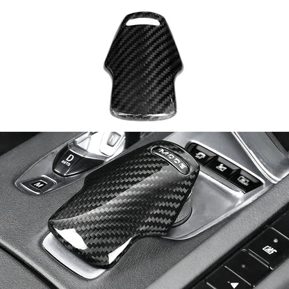 Dry Carbon Fiber Center Console Control Knob Cover Trim for 2020+ Chevrolet Corvette C8 Stingray Z51 Z06