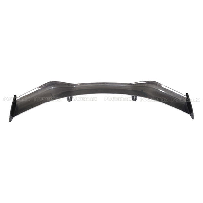 Wet Carbon Fiber Rear High Wing Spoiler For Chevrolet Corvette C8 Z06 (Without Brackets)