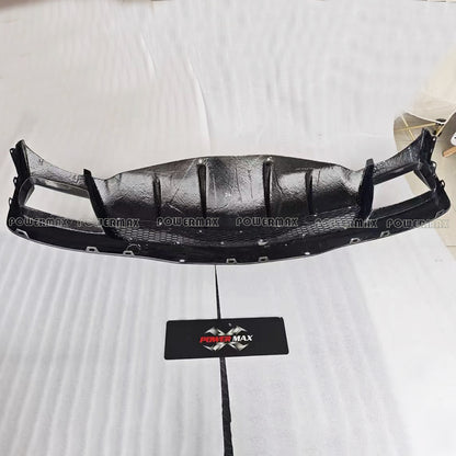 Carbon Fiber A Style Rear Diffuser Bumper Lip For Chevrolet Corvette C8 Stingray 2020+