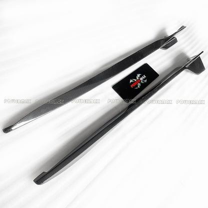 Carbon Fiber Side Skirts Rocker Panel for 2020+ Toyota GR Supra A90 A91 MKV (Pair)
