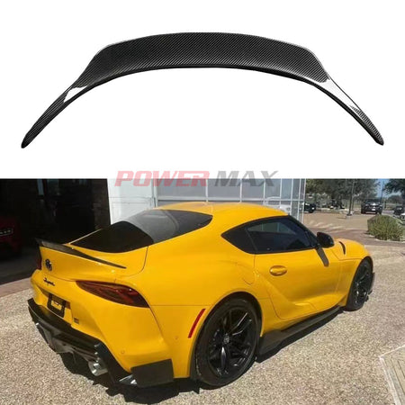 Carbon Fiber Rear Bumper Spoiler For Toyota GR Supra A90/A91 MKV