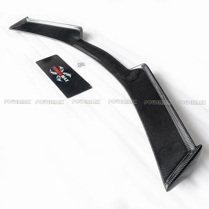 Carbon Fiber 5v5 Style Ducktail Rear Trunk Spoiler For Chevrolet Corvette C8 Stingray Z51 Z06 Coupe
