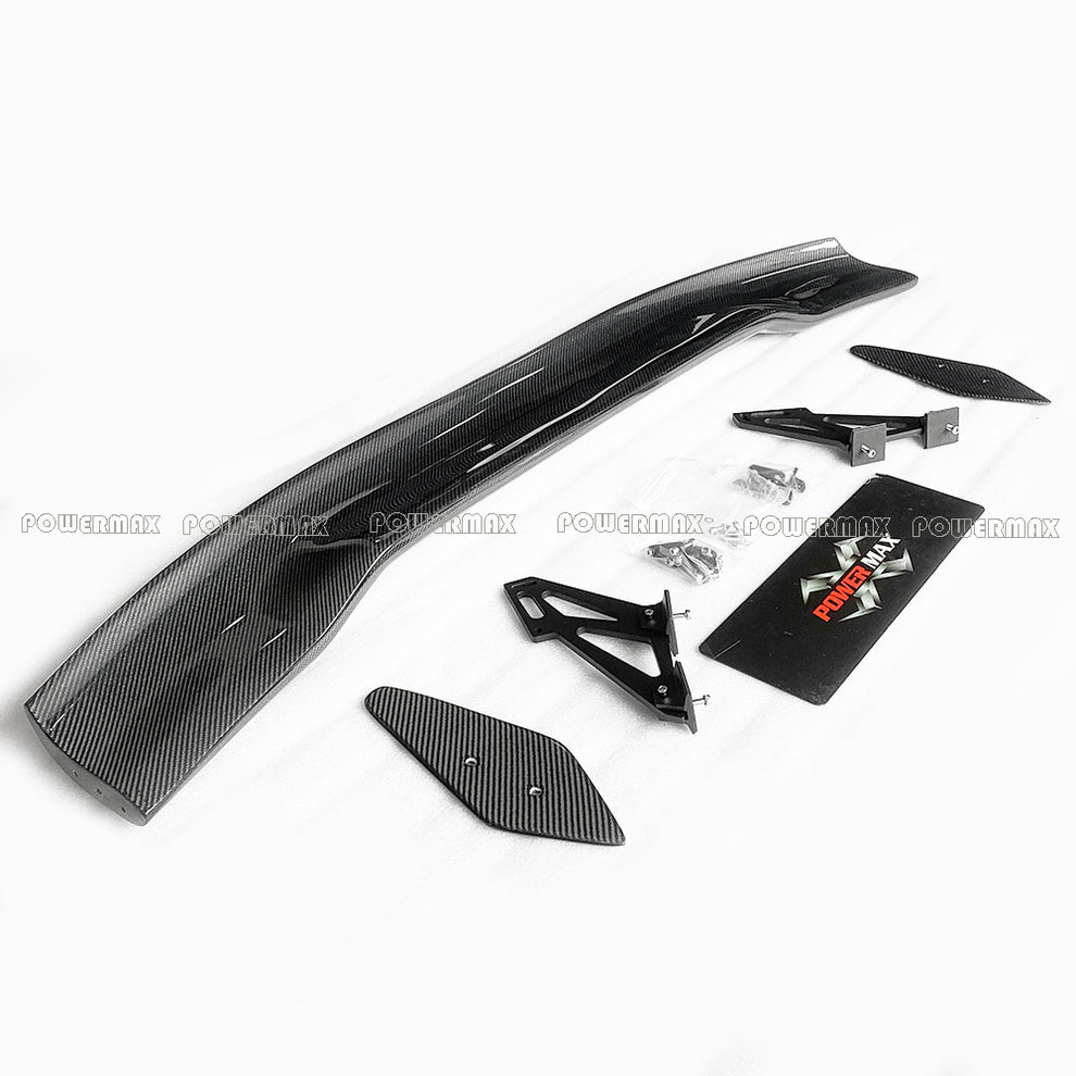 A Style Dry Carbon Fiber Rear Wing Spoiler | Corvette C8 | Powermax