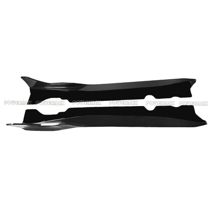 PM Style Carbon Fiber Side Skirts Rocker Panel Extensions For Chevrolet Corvette C8 2020+