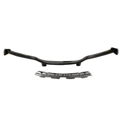 Wet Carbon Fiber Z06 Style Rear High Wing Spoiler With Mounting Base Bracket For Chevrolet Corvette C8 Stingray 2020+