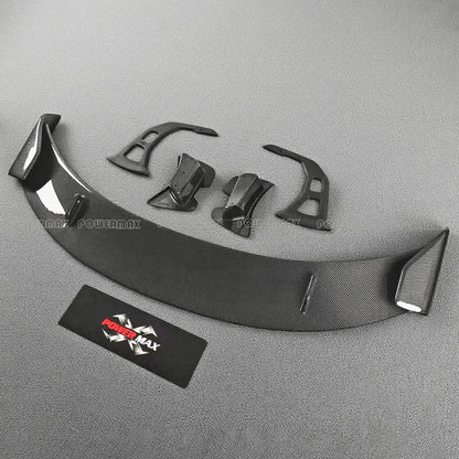 Wet Carbon Fiber Ad V2 Style Rear Trunk Wing For GR Supra A90 A91