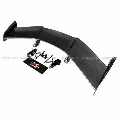 Dry Carbon Fiber V Pattern 1:1 ZR1 Style Rear Spoiler Wing for Chevrolet Corvette C8 Stingray Coupe Z51 Z06 ZR1