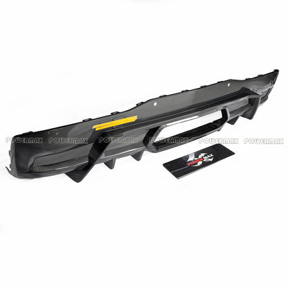 For 2023+ Chevrolet Corvette C8 Z06 RV2 Style Carbon Fiber Rear Diffuser Bumper Lip