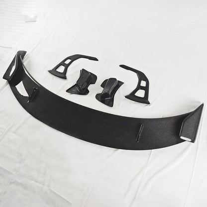 DRY CARBON FIBER A V2 STYLE REAR TRUNK SPOILER FOR 2020+ TOYOTA GR SUPRA A90 A91 MKV