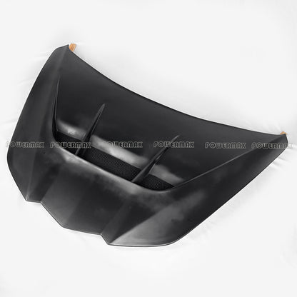 ZR1 Style Unpainted FRP Fiberglass Front Engine Hood Bonnet For Chevrolet Corvette C8 Stingray Z06 E-Ray