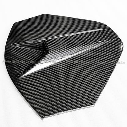 Dry Carbon Fiber Roof Camera Cover Trim for 2020+ Chevrolet Corvette C8 Stingray Z51 Z06 Coupe (2LT 3LT)