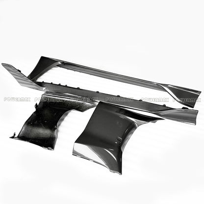 Wet Carbon Fiber Ad V2 Style Side Skirts And Fenders For GR Supra A90/A91