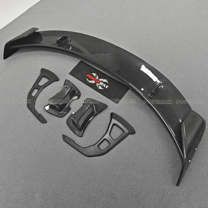 Wet Carbon Fiber Ad V2 Style Rear Trunk Wing For GR Supra A90 A91