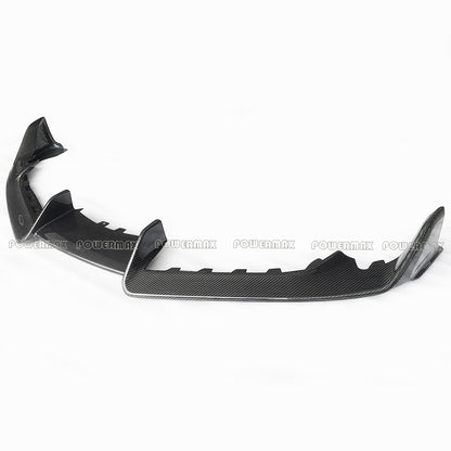 Dry Carbon Fiber AD Style Front Bumper Spilitter For Toyota Supra A90/A91 MKV