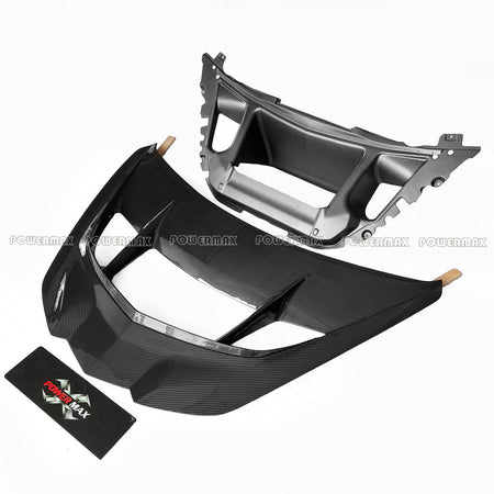 For 2020+ Chevrolet Corvette C8 Z06 E-Ray ZR1 ZR1 Style Dry Carbon Fiber Front Engine Hood Bonnet