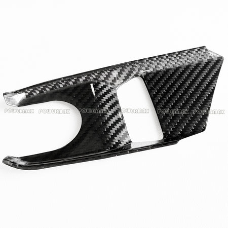 Dry Carbon Fiber Multimedia Screen Panel Trim Cover for 2020+ Chevrolet Corvette C8 Stingray Z51 Z06 Coupe Convertible