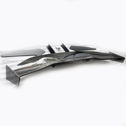 Real Carbon Fiber ZR1 ZTK Style Rear High Wing Spoiler With Brackets For Chevrolet Corvette C8 2020+