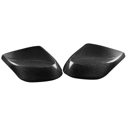 OEM Style Dry Carbon Fiber Replacement Side Mirror Covers Caps For Chevrolet Corvette C8 Stingray Z51 Z06 2020+