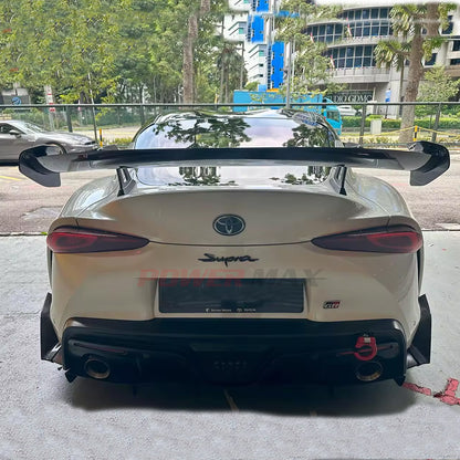 Wet/Dry Carbon Fiber AD Style Rear Bumper  Wing For Toyota Supra A90/A91 MKV 2020+