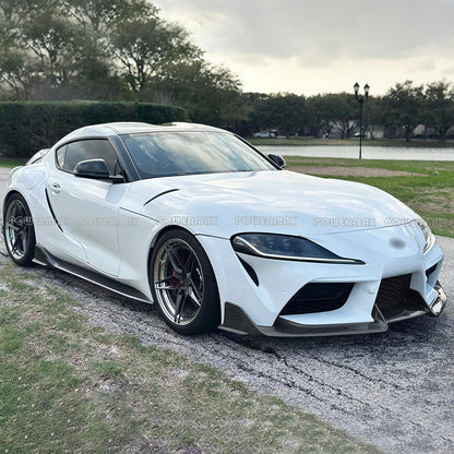 Carbon Fiber Front Lip Spilitter Ad Style For Toyota Supra A90/A91 MKV