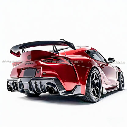 For Toyota GR Supra A90/A91 MKV Carbon Fiber Ad Style Rear Diffuser