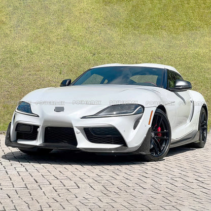 Carbon Fiber Front Bumper Lip For Toyota GR Supra A90 A91 MKV