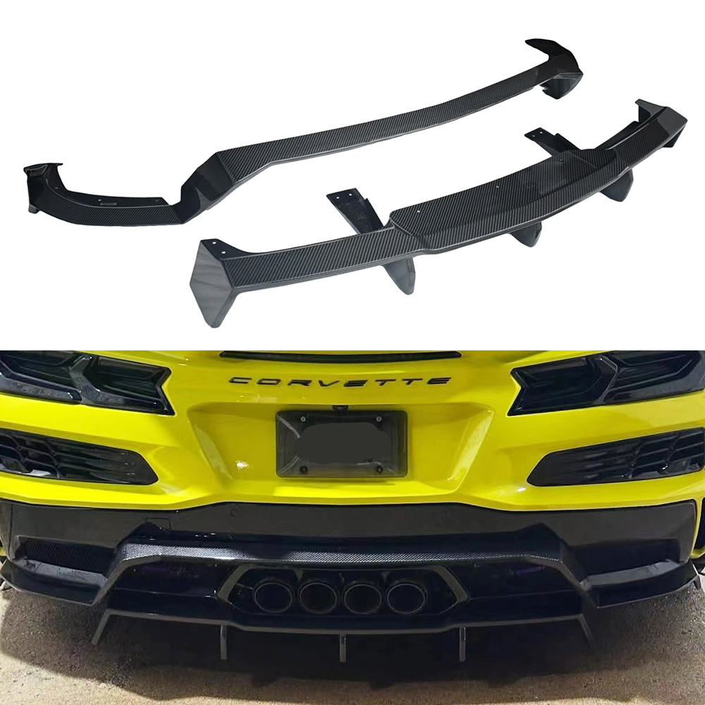 Carbon Fiber Rear Bumper Diffuser for Chevrolet Corvette C8 Z06 Coupe 2-Door 2023 Rear Diffuser