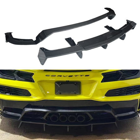 Carbon Fiber Rear Bumper Diffuser for Chevrolet Corvette C8 Z06 Coupe 2-Door 2023 Rear Diffuser