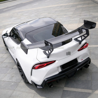 Dry Carbon Fiber Ad V3 Style Rear Wing For Toyota Supra A90 A91 20+