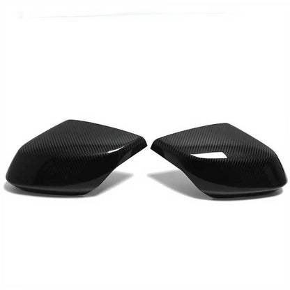 OEM Style Dry Carbon Fiber Replacement Side Mirror Covers Caps For Chevrolet Corvette C8 Stingray Z51 Z06 2020+
