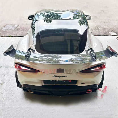 Wet/Dry Carbon Fiber AD Style Rear Bumper  Wing For Toyota Supra A90/A91 MKV 2020+