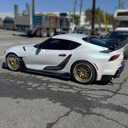 FRP Ad V2 Style Side Skirts And Fenders For GR Supra A90/A91