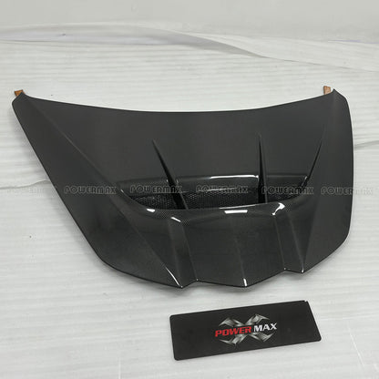 For Chevrolet Corvette C8 Stingray Z06 E-Ray ZR1 Style Double-Sided Carbon Fiber Front Engine Hood Bonnet