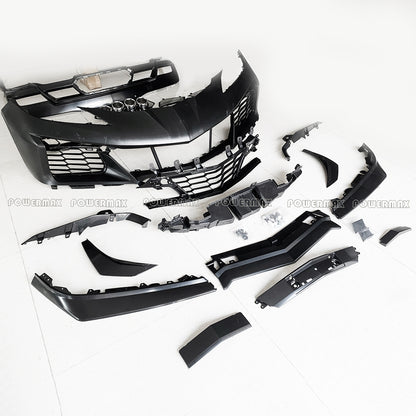 Z06 Style Front and Rear Bumper Full Body Kit Conversion For Chevrolet Corvette C8 Stingray Z51 2020+ (PP Material)